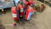 6 x fire extinguishers, brand new - 3