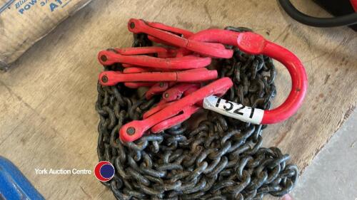 4 leg heavy duty lifting chain