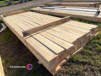 Approx 118in x 4in x 1.5in Timber