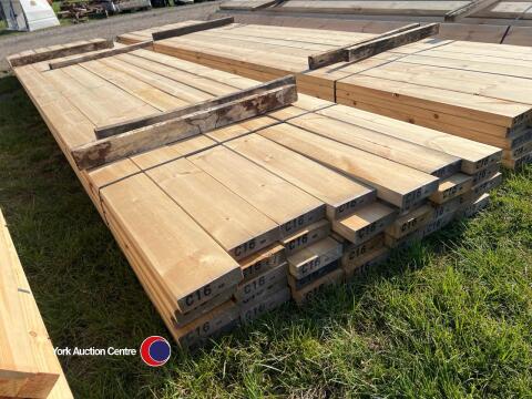 Approx 189in x 5.5in x 2in Timber