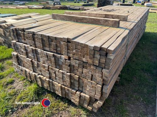 Approx 118in x 1.5in x 1in Timber