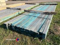 Approx 142in x 1.5in x 1in Timber - 3