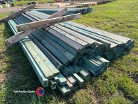 Approx 142in x 1.5in x 1in Timber