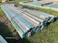 Approx 142in x 1.5in x 1in Timber - 3