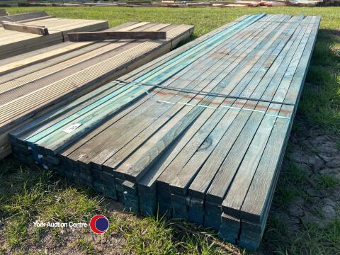 Approx 142in x 1.5in x 1in Timber