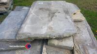 Pallets of reclaimed Yorkshire stone flags - 3