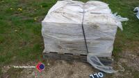 Pallet of paving