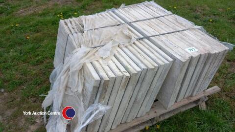 Pallet of paving