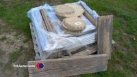 Pallet of stepping stones