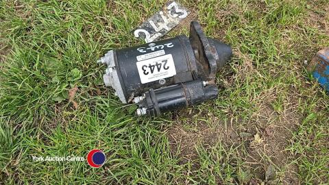 New tractor starter motor