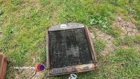 Nuffield tractor radiator - 2