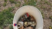 Quantity of new shop soiled hydraulic fittings