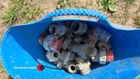 Quantity of new shop soiled hydraulic fittings - 2