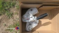 2 x Bradley doublelock 3500kg 50mm ball couplings - 2