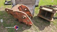 65mm miller digger quick hitch