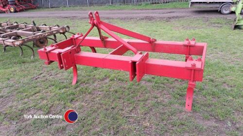 Tractor mounted drag/cultivator