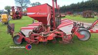 Kverneland 8 row maize drill, hydraulic folding, fertiliser hopper, 2010, vgc, control box in office - 3