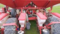 Kverneland 8 row maize drill, hydraulic folding, fertiliser hopper, 2010, vgc, control box in office - 5