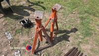 2 x axle stands, 24in