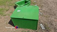 John Deere weight box with lid