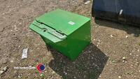 John Deere weight box with lid - 3