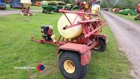 Single axle ATV sprayer/Avadexer bogey with Honda pto engine booms and tank, project - 3