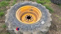 JCB 3CX wheel and tyre 18.26 - 2