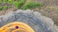 JCB 3CX wheel and tyre 18.26 - 3