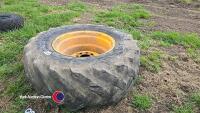JCB 3CX wheel and tyre 18.26 - 4