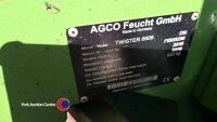 Fendt Twister 6606 6m tedder, 2018 low hours, pto in office - 5