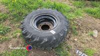 Dumper wheel and tyre 11.5.80.15.3 six stud - 2