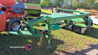 John Deere 1365 trailed mower conditioner, 10ft, 2007 model, working condition, only selling because we are getting an upgrade, pto and manual in office