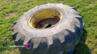 Goodyear tyre, Dyna Torque plus rim, 23.1/30, 30% tread - 2