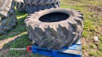 Trelleborg tyre, 540/65-30, 10% tread