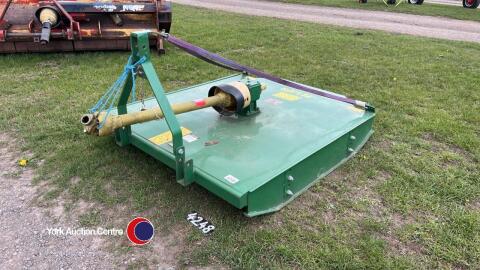 Foster TL5 SFR pasture topper, very little use c/w manual