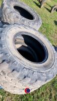 4 x Michelin tyres, BIB Load, 460/70-24, 10% tread - 2