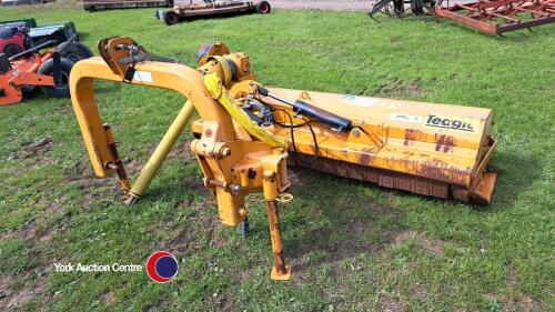 Teagle/Berti TA200 verge flail mower, 2m, hammer flails, gc, pto in office
