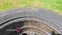 Set of 5 Suzuki Jimmy steel wheels and tyres - 3