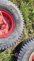 Pair of stub axle ends 6.00-9 - 3