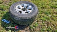 Enduro HT Runaway P265/70R16 and rim good tread