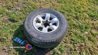 Enduro HT Runaway P265/70R16 and rim good tread - 2