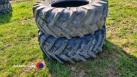 Pair of 16.9-R28 Michelin tyres - 4