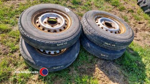 4 x Ifor Williams tyres