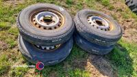 4 x Ifor Williams tyres