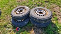 4 x Ifor Williams tyres - 4