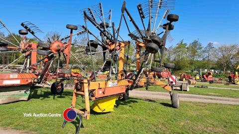 Reco Fella TS880 twin rotor rake