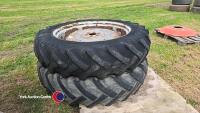 2 x Ford 6 stud wheels, 11 x 36 - 4