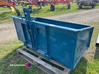 5ft wide tractor transport box with 3 point linkage - 2