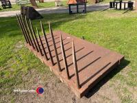 Loadall muck fork