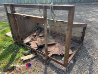 Transport box with 3 point linkage - 2